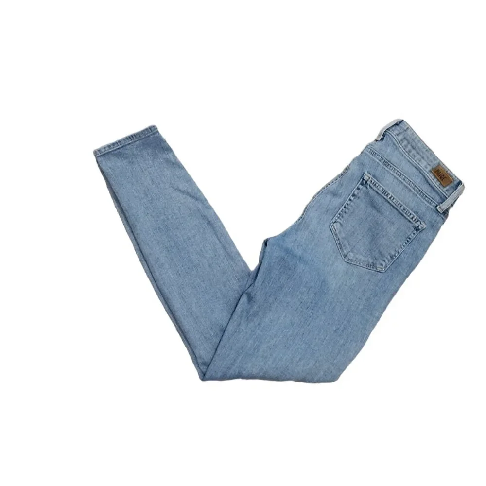 Revolve PAIGE Mid-Rise Hoxton Ankle Denim Jeans (Size: 28)